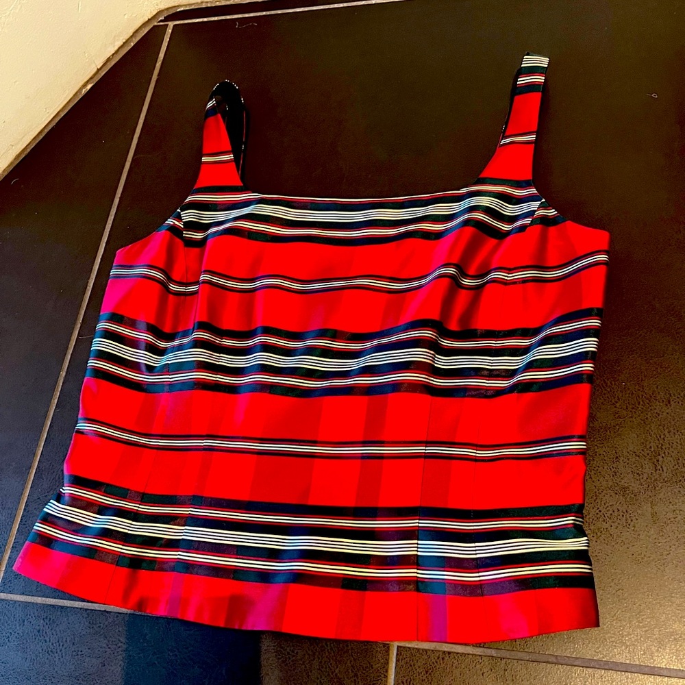 Size 6 silk top- Ann Taylor